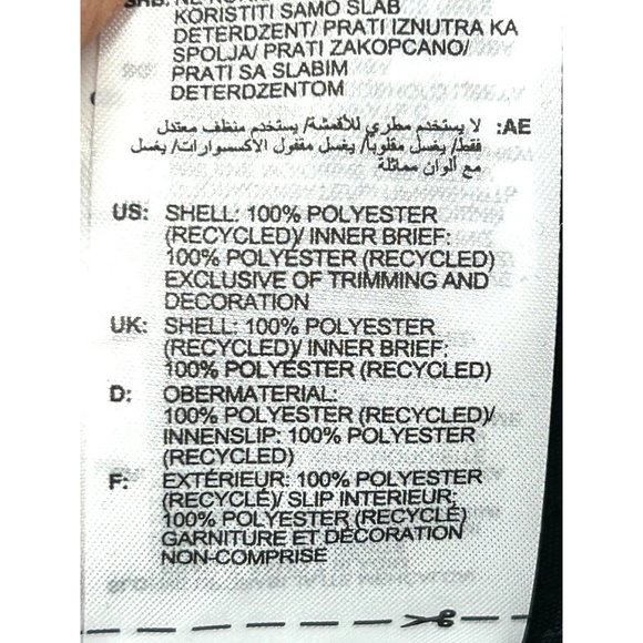 Adidas Men’s Running Shorts Black White Triple Stripes S 9” Back Zip Pocket Logo - Picture 13 of 16